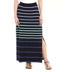 Apt. 9 Striped Maxi Skirt size 1X